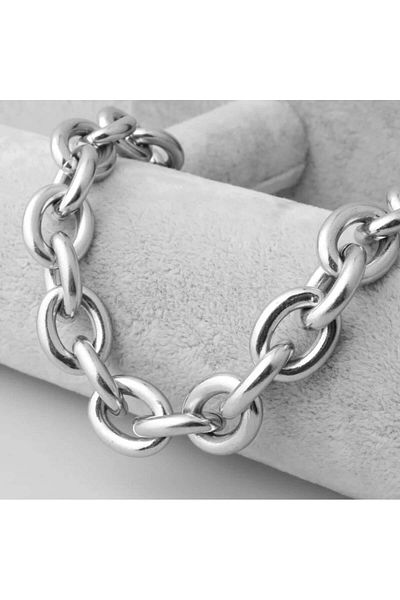 Touz Moda Thick Necklace - Steel Twisted