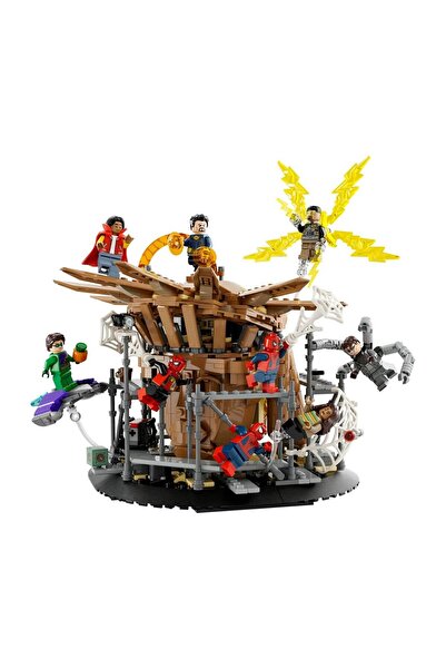 LEGO Marvel Örümcek Adam Son Savaş Yaratıcı Oyuncak Yapım Seti 900 Parça