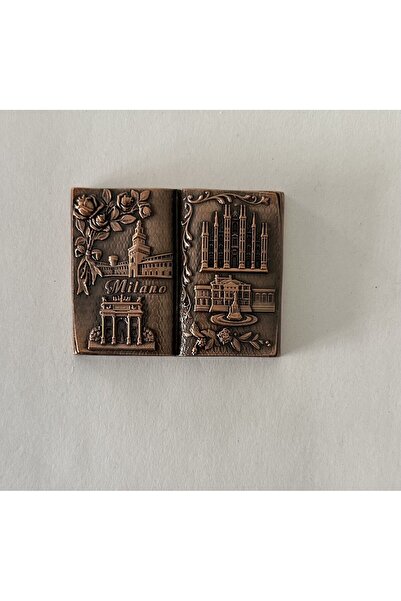 Magnetix Milano koleksiyonluk metal magnet.