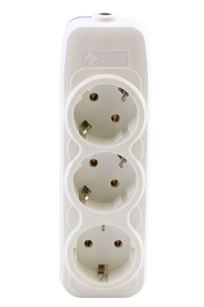 MH MiniHediye مقبس ثلاثي المجموعة مع محطة مؤرضة لاسلكية