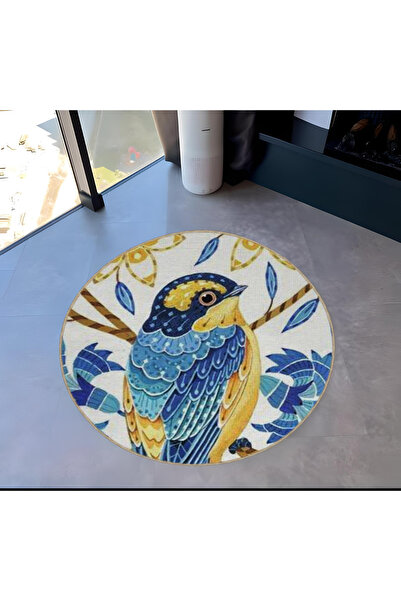 Rugs Modern Halı سجادة منسوجة بقاعدة منسوجة على شكل سبارو مستديرة من مجموعة ا...