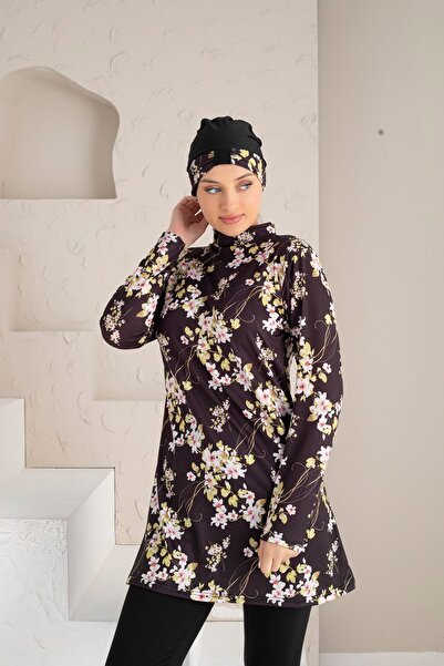 DONEX Lycra Tights Full Covered Hijab Swimsuit 1226