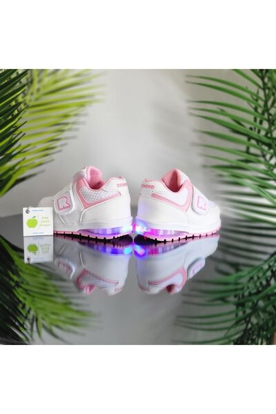 elma bebe حذاء رياضي للأطفال مضاء من الفوم التشريحي للجنسين - حذاء رياضي خفيف...