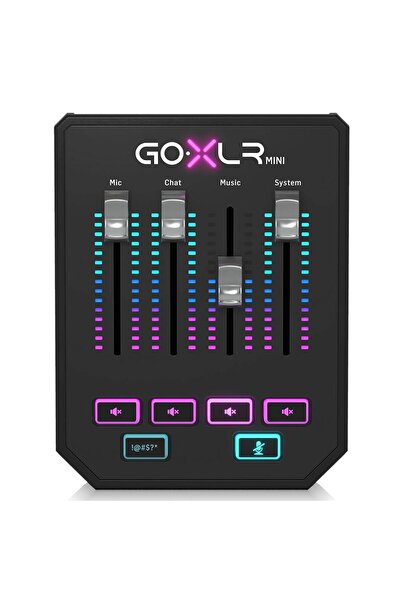 TC Helicon GoXLR MINI USB Yayıncı Mikseri