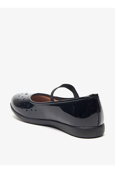 Flora Bella by Shoexpress Flora Bella Star Textured Mary Jane Shoes with Elasticated Strap