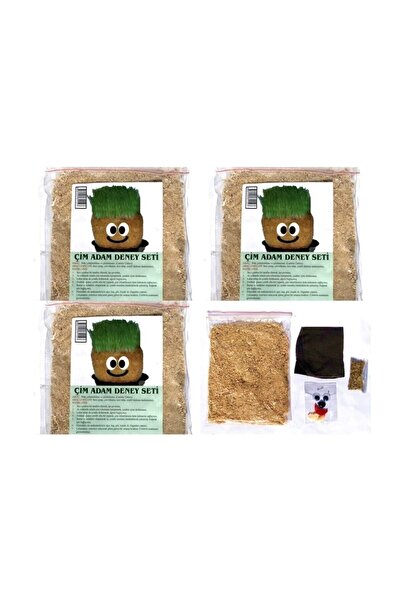 Misyon 3'lü Çim Adam Seti - Hobi D.m