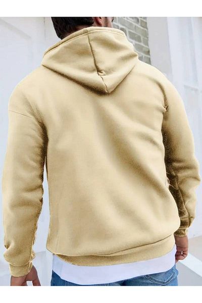 AMMA Χειμερινό φούτερ με στάμπα Tea-Rex Unisex Oversize - 3 κλωστές, Hoodie με κουκούλα