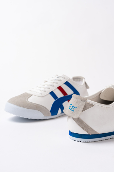 Freemax Uniseks Sneaker Spor Ayakkabı 614 Beyaz Mavi
