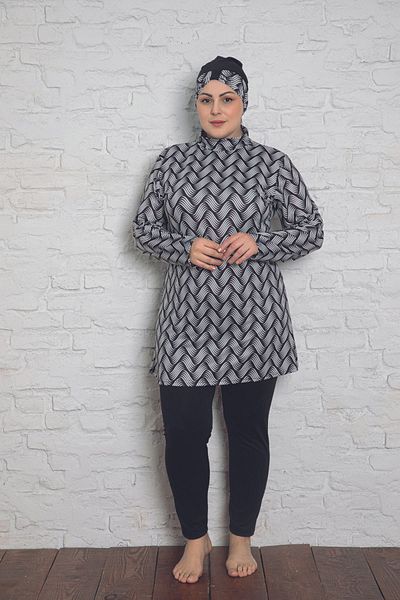 DONEX Μαγιό Hijab Lycra με Πλήρως Κάλυμμα