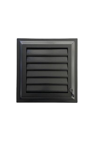 Menfezci 45x45 Anthracite Vent Louver - Bathroom WC Ventilation Adhesive