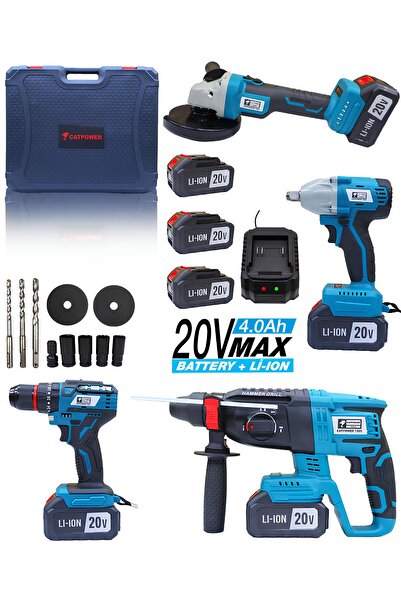 Cat Power CATPOWER ORİJİNAL 4'LÜ SET KÖMÜRSÜZ 1380