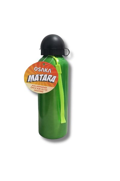 Osaka Green Aluminum Water Bottle - 500 ml