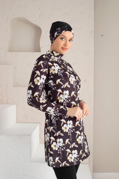 DONEX 1227 Πλήρως καλυμμένο μαγιό Lycra Hijab