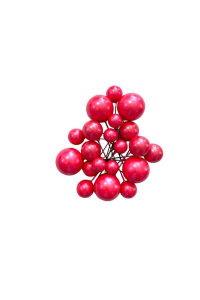 Pastaland Pink Cake Decoration Ball - Gilded