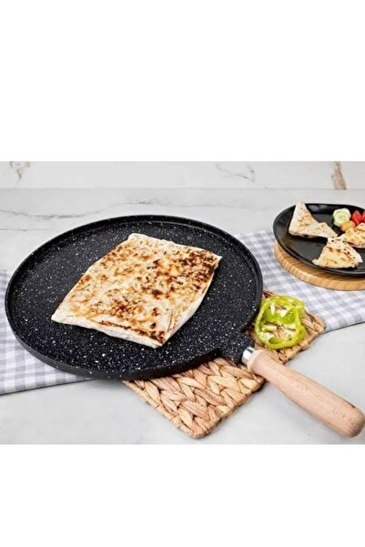 ÖZTEF مقلاة بان كيك - مقلاة بان كيك - مقلاة بيتزا 36 سم