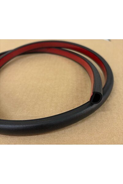 bemsa kauçuk Bantlı D Fitil - Bantlı Kapı Fitili - (10MM X 12MM) ( 1 Adet = 1 Metredir )