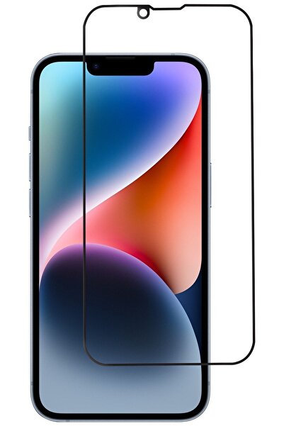 CEPSTOK Iphone 14 Uyumlu Kırılmaz Cam 5d Premium Safir Curve Tam Kaplayan Kav...