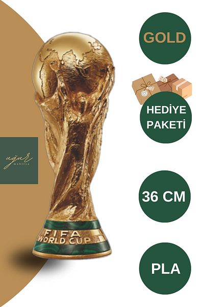 UĞUR MOBİLYA 36 cm World Cup - for Party, Birthday and Events