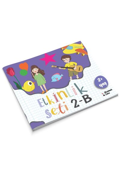 akademik zeka 2 Yaş Etkinlik Kitabı 2-B