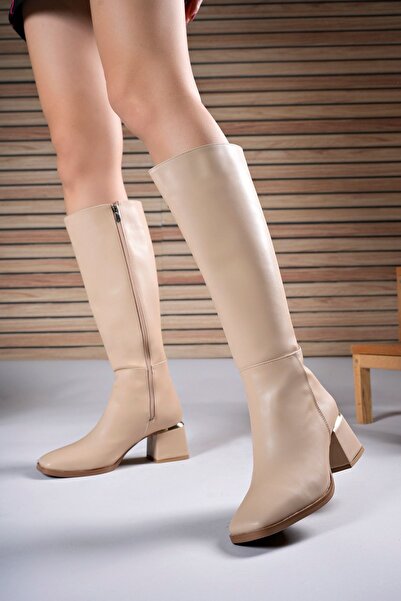 Riccon Rerindiel női csizma 0012630 Nude Skin