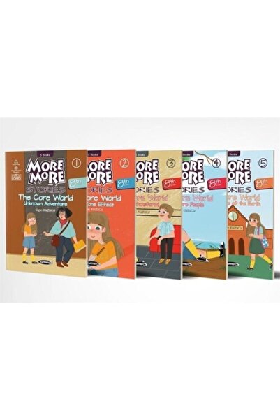 Kurmay Yayınları Kurmay More And More 8. Sınıf Hikaye Seti 5 Kitap