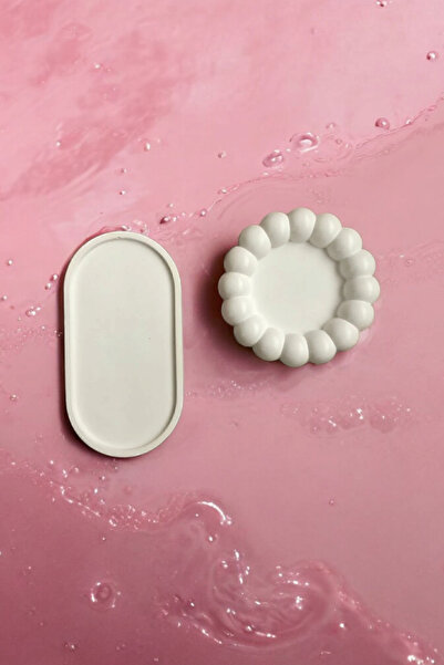 MOD10 Decorative Plate Bubble Plate Set of 2 Jewelry Plate