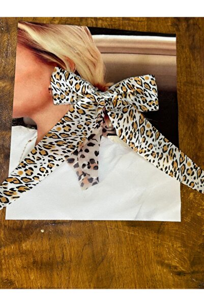 Gönülden Tasarım Accesoriu pentru îmbrăcăminte cu cataramă leopard 3D - 23x19 cm