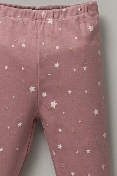 Mother Love 100% Organic Cotton Baby Bottom Pajamas - with Socks