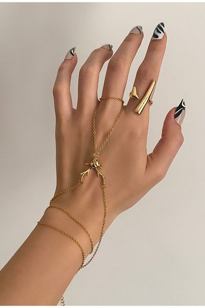 Okko Store Steel Glitter Geyikli Şahmeran