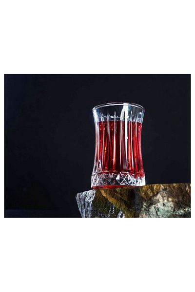 Kadim Vizyon Oslo Tea Glass 6 Pieces 160 ml