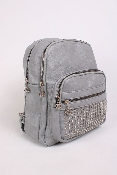 GALB LEATHER Medium Size Jewelled Design Soft Leather Women's Backpack