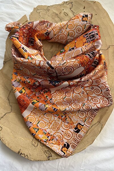 MODAZEY Tree Of Life Desenli Fular (47 CM*47 CM)