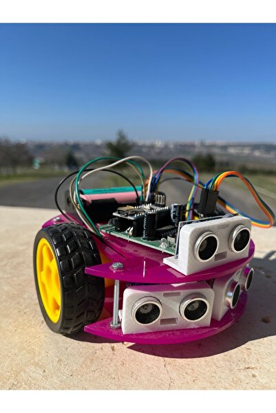 Arduino Engelden Kaçan Araba