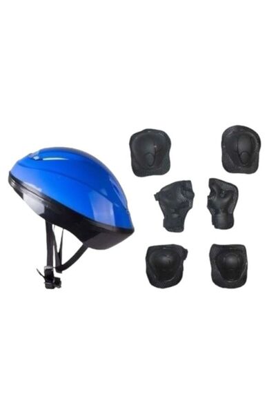 Shem طقم حماية لخوذة الأطفال و6 قطع من وسادات الركبة والكوع - ركوب الدراجات و...
