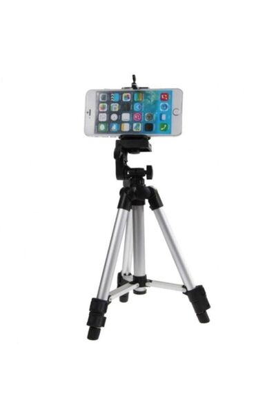 Sentor Tripod 105 Cm Tripod Cep Telefonu Ve Fotoğraf Makinesi Tripot Telefon Tutucu Aparatlı Tripod