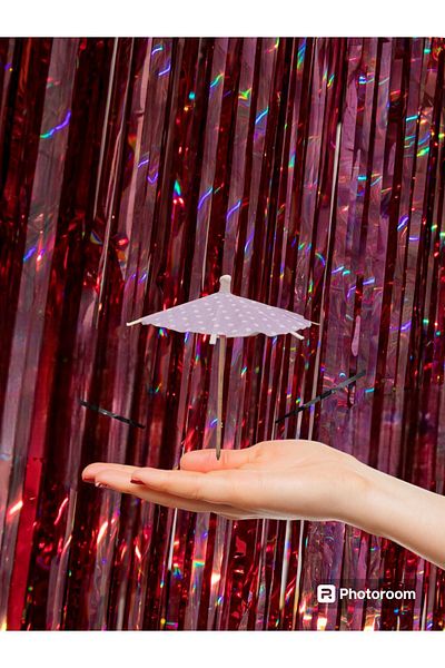 Deniz Party Store LILA SCORTS UMBRELLA SHOVEL 10 PIECES