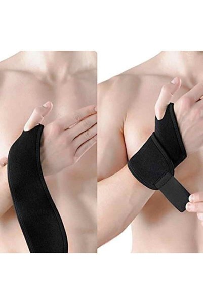 Generic Brand Hand Wrist Bandage - Bandage Wristband - Adjustable Fingered Hand Wristband