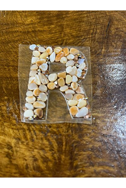 Gönülden Tasarım Aksesoar koji se lepi toplotom, gvožđe sa slovom R - 5x4 cm