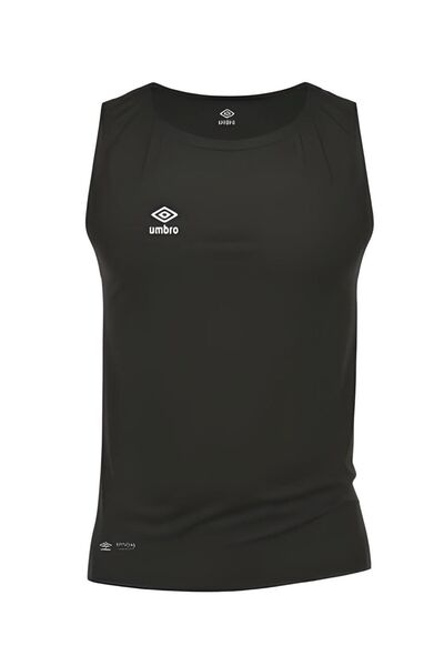 UMBRO Dry Top - Erkek Siyah Spor Atlet - Tf0059