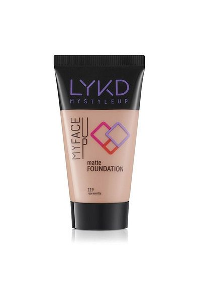 lykd Velvety, Matte Foundation 119