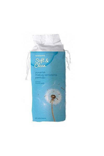 Watsons Round Makeup Remover Cotton 80 Pieces