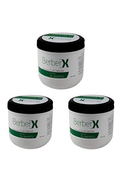 irtihal Berberx 3 Adet Bitki Özlü Yüz Maskesi Peeling