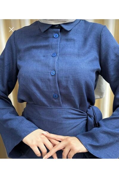 Butik Skirt and Shirt Set - Side Tie Detail