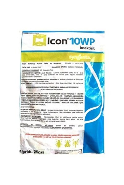 İkon Icon 10 Wp-akrep, Hamamböceği Ve Karasinek Için.ambalaj:25 Gr