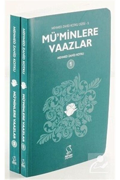 Server Yayınları Mü'minlere Vaazlar (2 Kitap Takım) (Cep Boy)