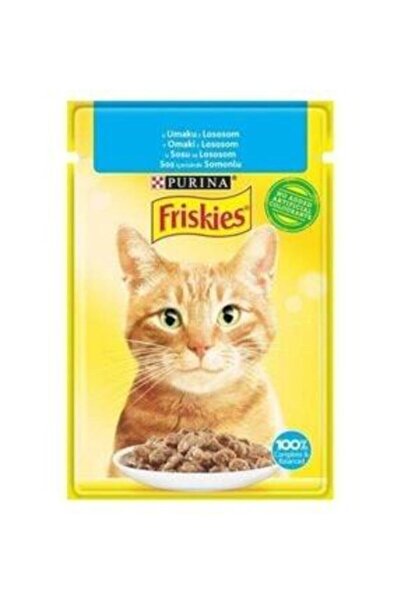 Friskies Friskies Somonlu Yaş Kedi Maması 5 Adet 85 gr