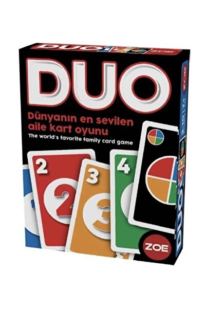 ONUR PUZZLE OYUNCAK Duo Family Card Game