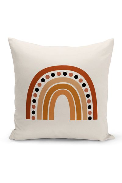 Bertille Home Vintage Series Double Sided Digital Printed Throw Pillow Case (Vintage Cushion Cover)