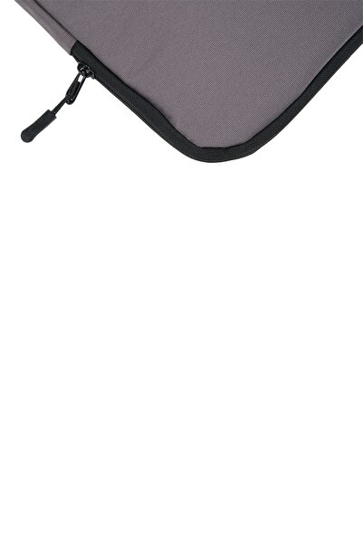 DUCKLES حقيبة كمبيوتر محمول باللون الرمادي مقاس 15-16 بوصة