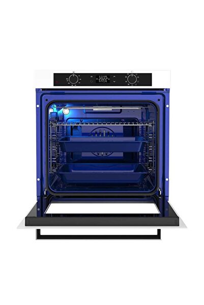 Luxell Da6-835 -oc88 - A68-sgf3 Davlumbaz Ankastre Ocak Fırın Seti 3 Lü Ankastre Set Platınum Beyaz